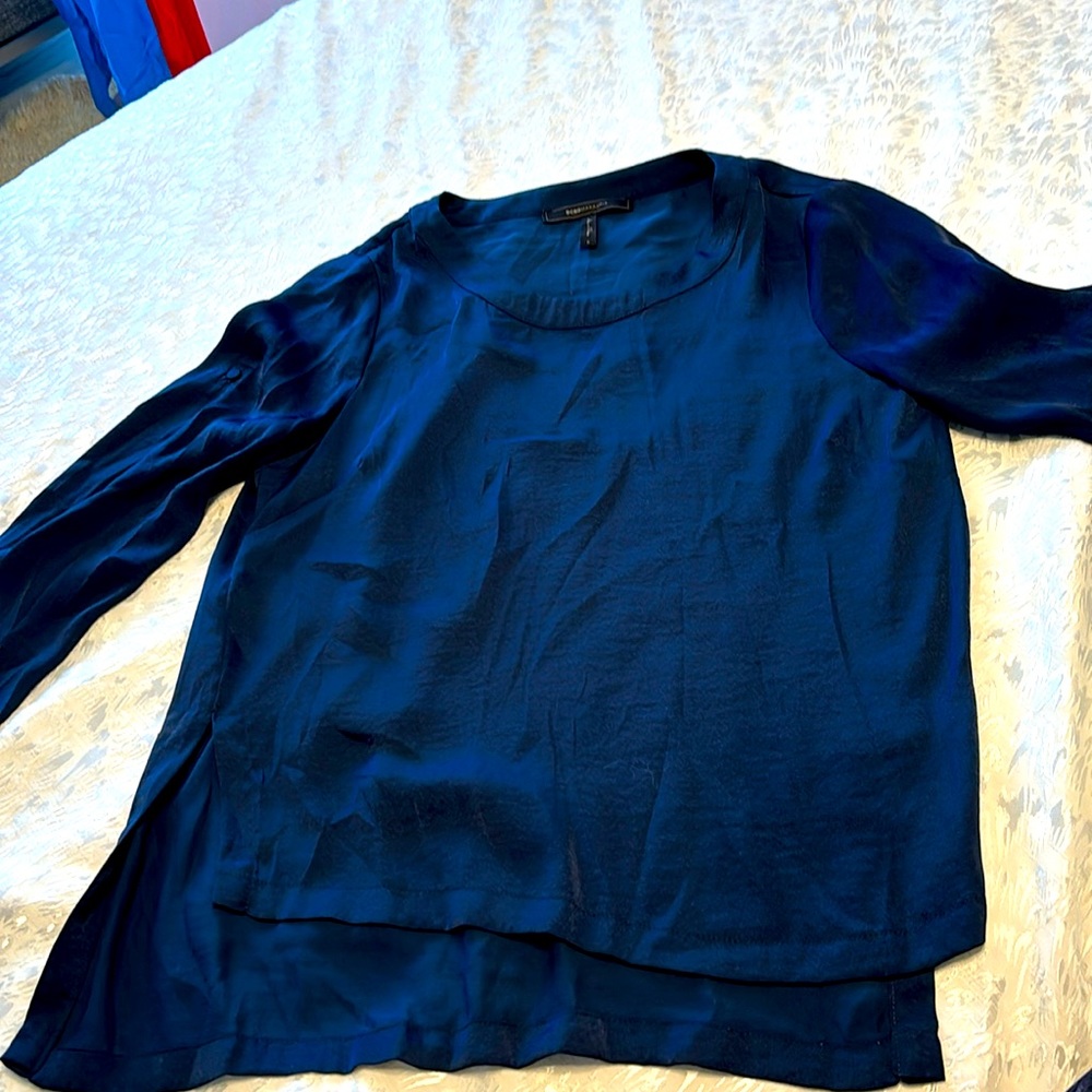 Elegant Dark blue blouse